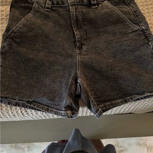 Wild fable size 14 black jean shorts